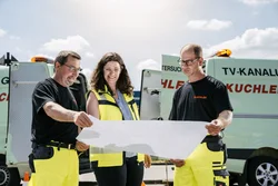 Kanalreinigung in Train mit moderner Technik